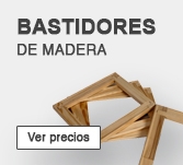 Bastidores de madera para lienzos