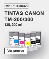Tintas Canon PFI120