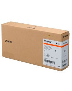 Tinta Canon Naranja PFI-2700O de 700 ml.