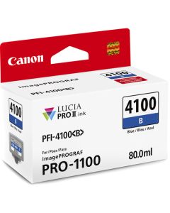 Tinta Canon PFI-4100B Azul 80 ml.