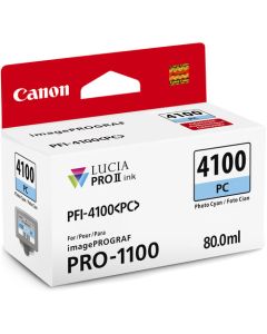 Tinta Canon PFI-4100PC Cian Foto 80 ml.