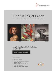 Hahnemuehle Sample Pack Matt FineArt Smooth