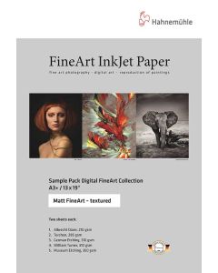 Hahnemuehle Sample Pack Matt FineArt Texturado
