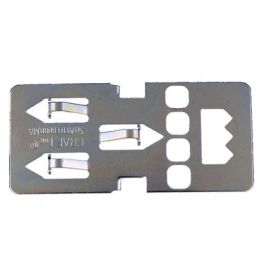 Colgador Cartón Pluma metalico