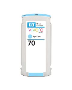C9390A tinta hp 70 cian claro designjet z3200