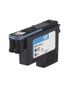 cabezal hp 70 negro mate y rojo cd949a designjet z3200