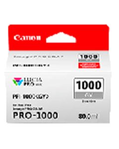 Tinta Canon PFI-1000GY Gris 80 ml.