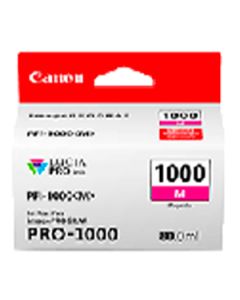 Tinta Canon PFI-1000M Magenta 80 ml.