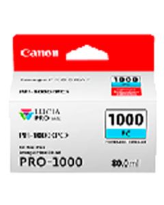 Tinta Canon PFI-1000PC Cían Photo 80 ml.
