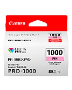 Tinta Canon PFI-1000PM Magenta Photo 80 ml.