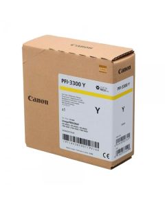 Tinta Canon PFI-3300Y Amarillo -330 ml.