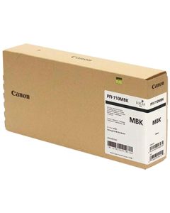 Tinta Canon PFI-710MBK Negro Mate - 700 ml.