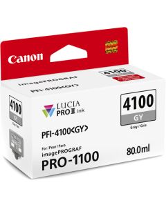Tinta Canon PFI-4100GY Gris 80 ml.