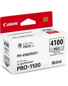 Tinta Canon PFI-4100PGY Gris Photo 80 ml.
