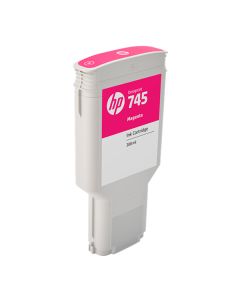 F9K01A tinta HP 745 magenta de 300 ml