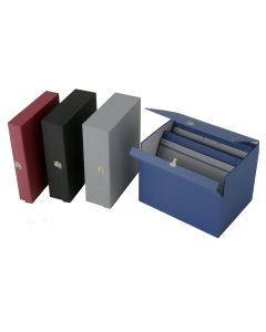 Caja archivo de planos en madera