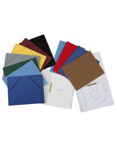 Carpeta lomo exterior goma cruzada