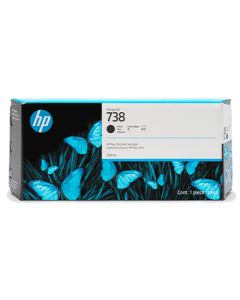 Cartucho de tinta HP 738 Negro - 300 ml. 498N8A