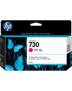 Cartucho tinta HP 730 Magenta de 130 ml. P2V63A