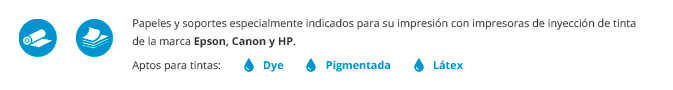Papel Compatible Tintas Pigmentadas Latex